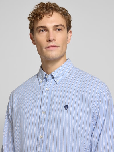 MCNEAL regular fit vrijetijdsoverhemd van puur katoen Bleu - 3