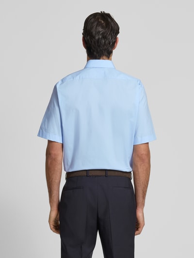 BOSS Koszula biznesowa o kroju regular fit z rękawami o dł. 1/2 model ‘Joe’ Błękitny 5