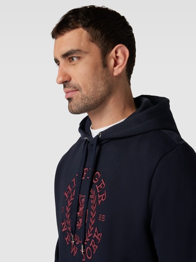 Tommy Hilfiger Hoodie mit Motiv-Stitching Marine 3