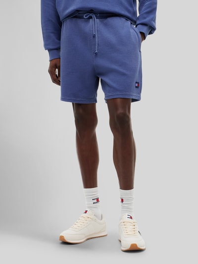 Tommy Jeans Regular Fit Bermuda aus reiner Baumwolle mit feiner Struktur Blau 4