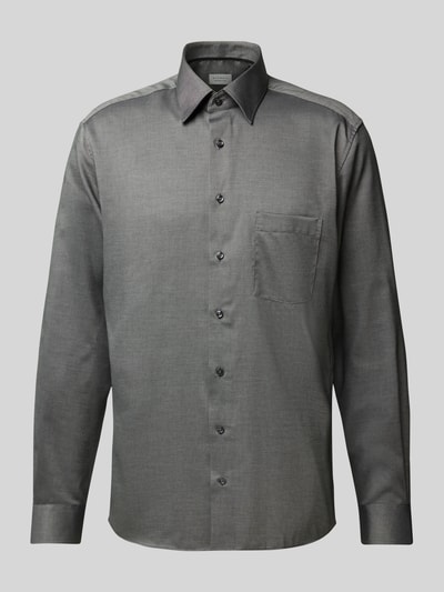 ETERNA Modern Fit Business-Hemd mit Kentkragen Black 2