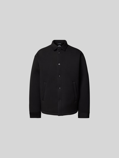 Dsquared2 Overshirt aus reiner Baumwolle Black 2