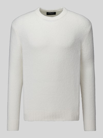 Strellson Pullover mit weicher Strukturoptik Offwhite 2