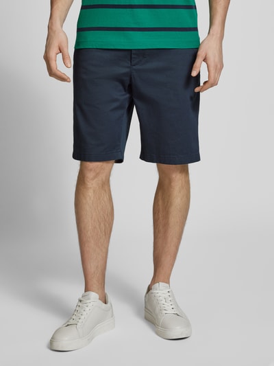 Tommy Hilfiger Regular Fit Shorts mit Strukturmuster Modell 'HARLEM' Marine 4