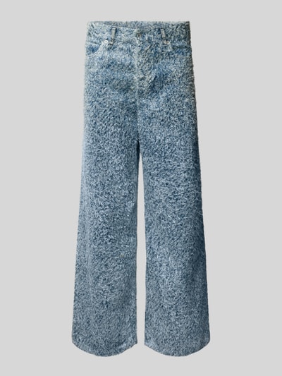 Hugo Blue Loose Fit Baggy Jeans aus Viskose-Mix Modell 'MASON' Hellblau 2
