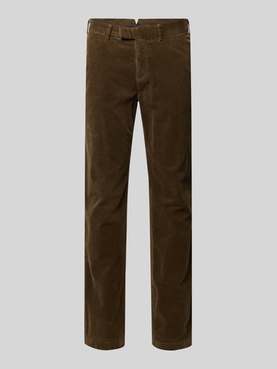 g1920 Cordhose mit französischen Eingrifftaschen Modell 'Tybalt' Oliv 2