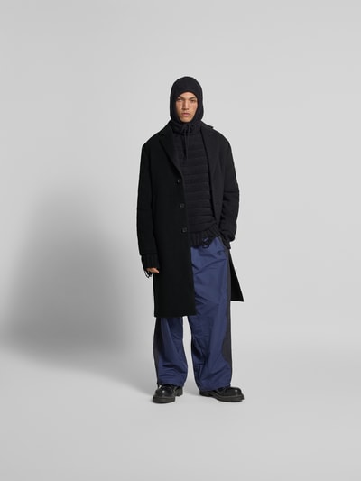 Filippa K Mantel mit Knopfleiste Black 1