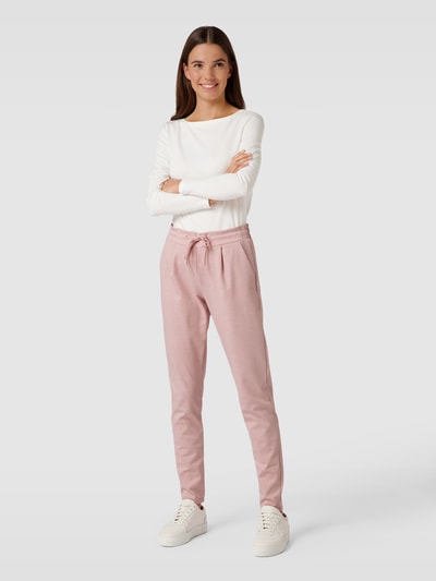 ICHI Sweatpants met tunnelkoord, model 'KATE' Oudroze gemêleerd - 1