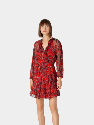 Iro Kleid in Wickel-Optik Rot 4