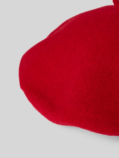 Loevenich Baskenmütze aus reiner Wolle Rot 2