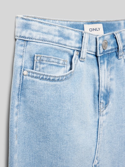 Only Spódnica jeansowa z wpuszczanymi kieszeniami model ‘SIRI’ Jasnoniebieski 2