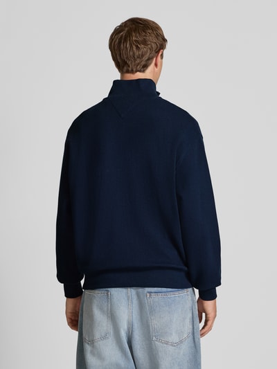 Tommy Jeans Comfort fit schipperstrui van puur katoen Marineblauw - 5