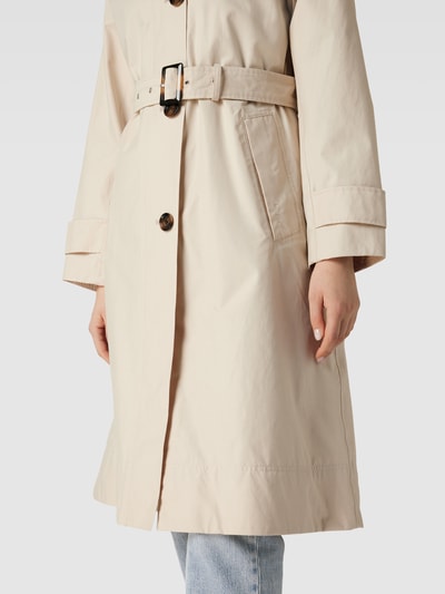 Barbour Trenchcoat mit Taillengürtel Modell 'SOMARLAND' Sand 3