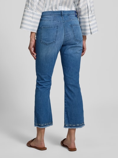 Brax Flared jeans met steekzakken, model 'MARY' Donkerblauw - 5