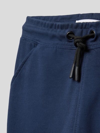 Mango Slim Fit Sweatpants mit Tunnelzug Marine 2