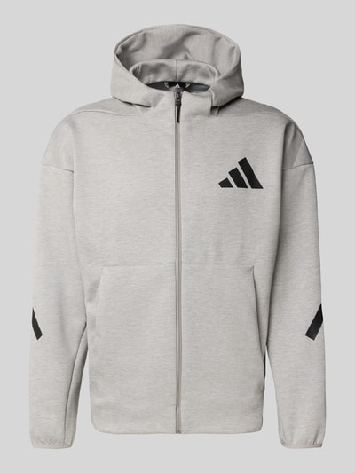 adidas Sportswear Sweatjack met capuchon Lichtgrijs - 2