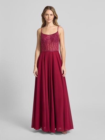 Hey Kyla Abendkleid mit Pailletten Rot 4