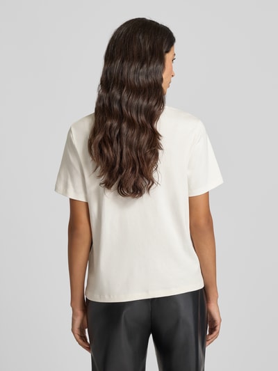 Marc Cain T-shirt met ronde hals Wit - 5