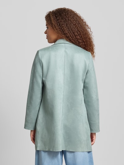 Only Płaszcz o kroju regular fit z efektem weluru model ‘JOLINE’ Trzcinowy 5