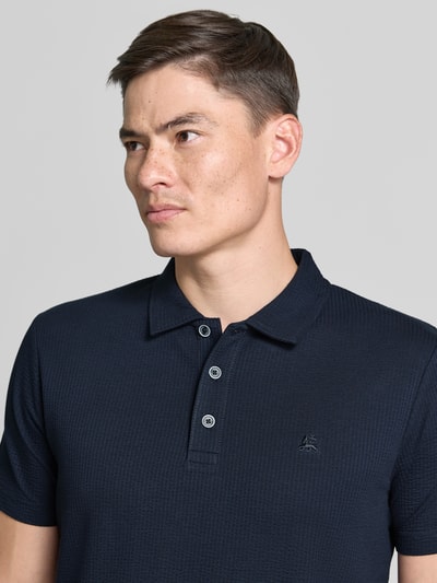 LERROS Regular Fit Poloshirt mit Logo-Stitching Marine 3