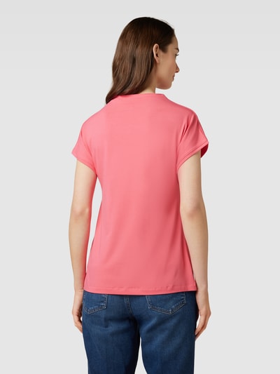 Fransa Blouse met viscose in effen design Roze - 5