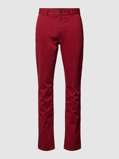 BOSS Orange Slim Fit Chino mit Gesäßtaschen Rot 2