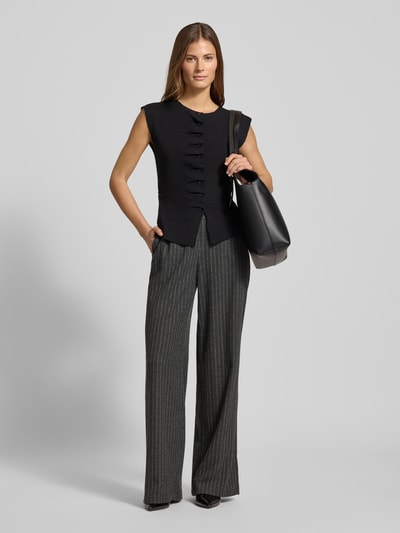 Milano Italy Broek met elastische band Antraciet - 1