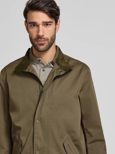 Barbour Jack met klepzakken, model 'City Celsea' Olijfgroen - 3