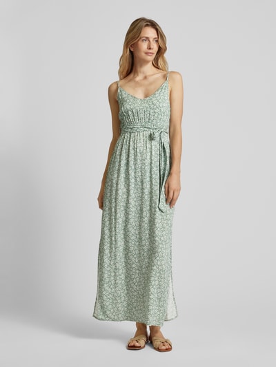 Vero Moda Maxikleid mit floralem Print Modell 'EASY JOY' Schilf 4