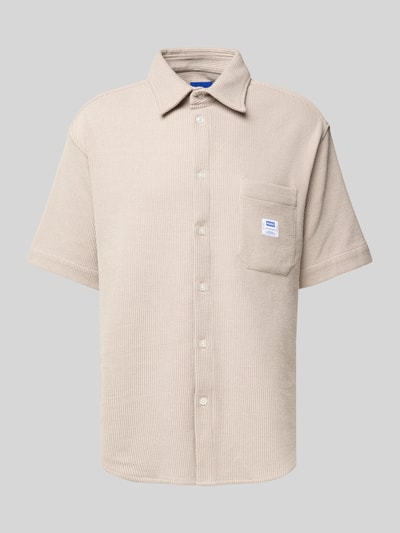 Hugo Blue Regular Fit Freizeithemd mit Brusttasche Modell 'Ebronn' Offwhite 2