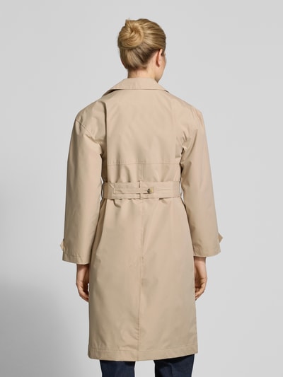 B.Young Trenchcoat met strikceintuur, model 'Calea' Zand - 5