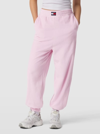 Tommy Jeans Sweatpants van fluweel Roze - 4