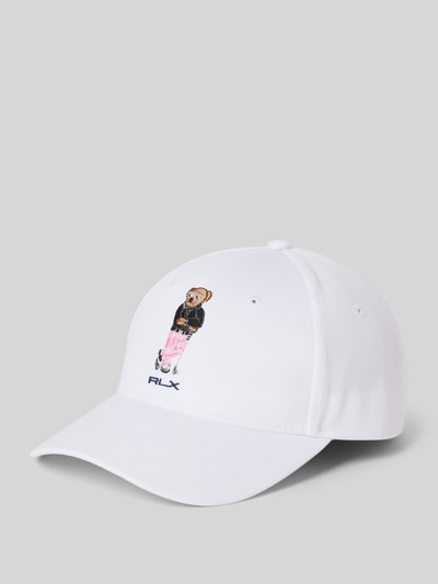 Polo Ralph Lauren Basecap mit Motiv-Stitching Weiss 1