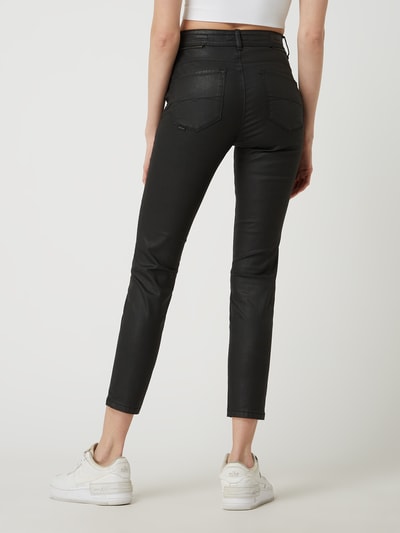 SALSA Jeans Skinny Fit Cropped Jeans mit Stretch-Anteil Modell 'Secret Glamour'  Dunkelblau 5