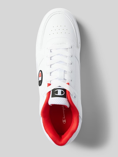 CHAMPION Sneaker mit Logo-Stitching Modell 'REBOUND' Weiss 3