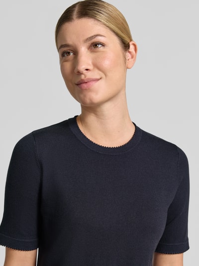 Christian Berg Woman T-Shirt aus Viskose-Mix Dunkelblau 3