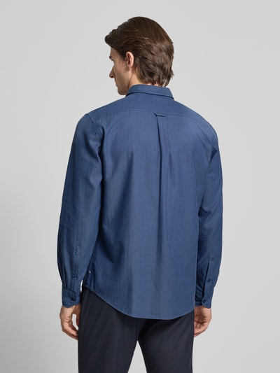 OLYMP Level Five Slim Fit Freizeithemd mit Kentkragen Marine 5