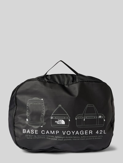 The North Face Duffle Bag mit Label-Print Modell 'BASE CAMP VOYAGER' Black 4