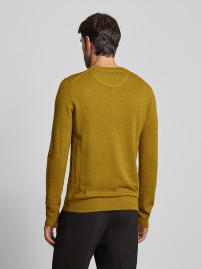 MCNEAL Gebreide pullover met ronde hals Groen gemêleerd - 5