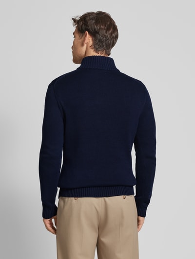 Polo Ralph Lauren Strickpullover mit Troyer-Kragen Marine 5