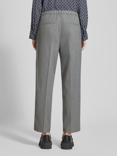 Tommy Hilfiger Slim fit stoffen broek met persplooien Lichtgrijs gemêleerd - 5