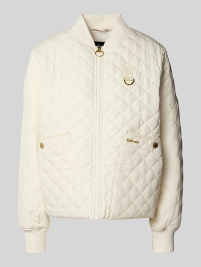 Barbour Regular Fit Steppjacke mit Reißverschluss Modell "REYNA" Weiss 2