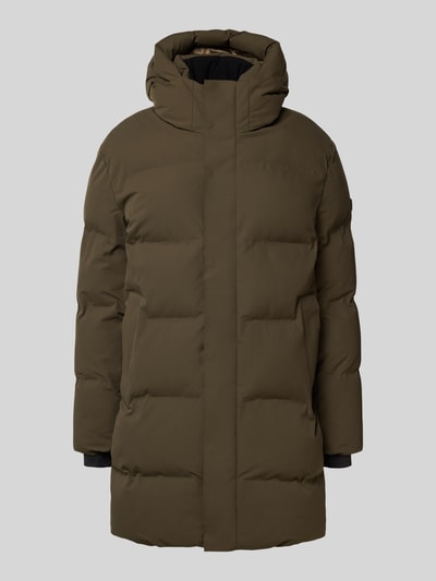 Cinque Steppmantel mit Kapuze Oliv 2