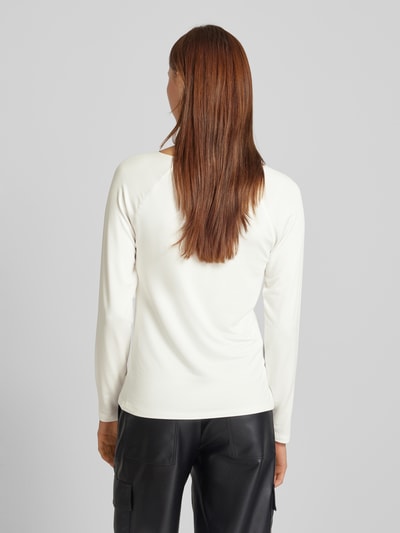 Monari Longsleeve aus Viskose Weiss 5