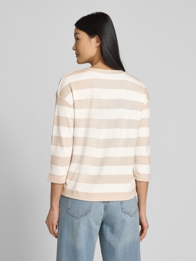 monari Sweatshirt mit 3/4-Arm Beige 5