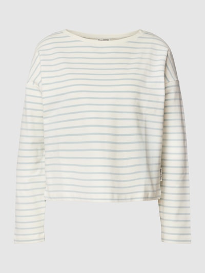 Marc O'Polo Longsleeve mit Streifenmuster Bleu 2