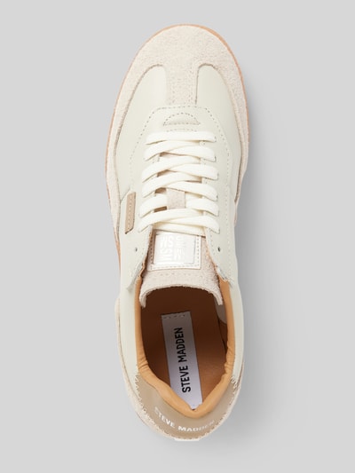 Steve Madden Sneaker aus Leder-Mix Modell 'EMPORIA' Ecru 3