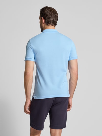 Lacoste Slim Fit Poloshirt aus reiner Baumwolle Hellblau 5