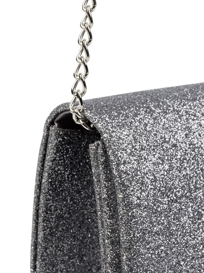 Jake*s Cocktail Clutch mit Glitter-Effekt Silber Melange 3