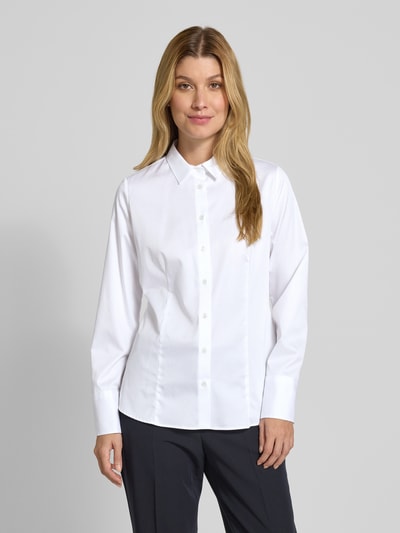 ETERNA Overhemdblouse met knoopsluiting Wit - 4